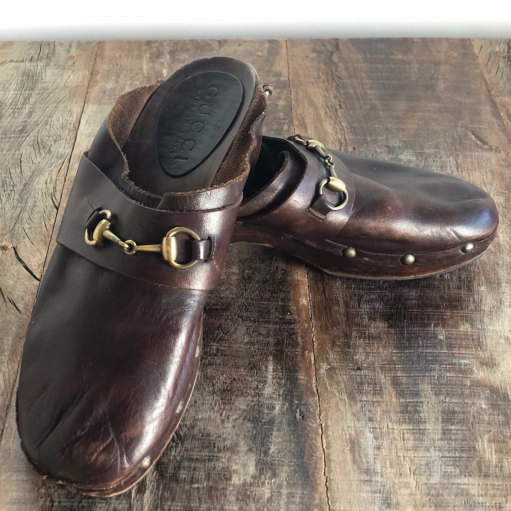 Mens Vintage Gucci Clogs